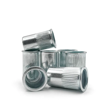 Nitonakrętka M8 walcowa z kołnierzem redukowanym, stal ocynkowana - DŁUGA -1000 szt