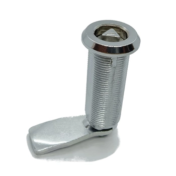 Zamek przemysłowy trójkątny 8mm gwint na grubość drzwi 50mm