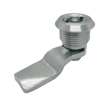 Dvoukřídlý 3mm čtvrtotáčkový zámek INOX