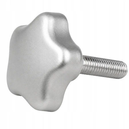 Pokrętło sześcioramienne 63mm śruba M10x30 uchwyt