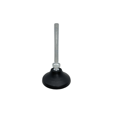 Stopka wahliwa 60mm śruba M10x75 do 500kg gładka