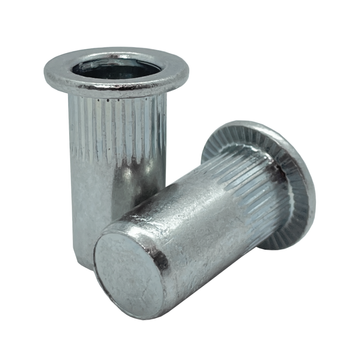 Nitonakrętka walcowa M8 płaski łeb zamknięta 50szt