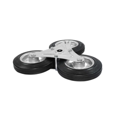 Trójramienne koło schodowe 160 mm / 130 kg do wózka transportowego