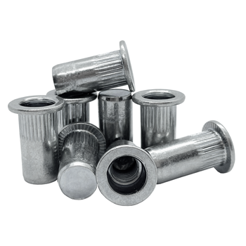 Nitonakrętka długa M8 płaski łeb zamknięta 1000szt