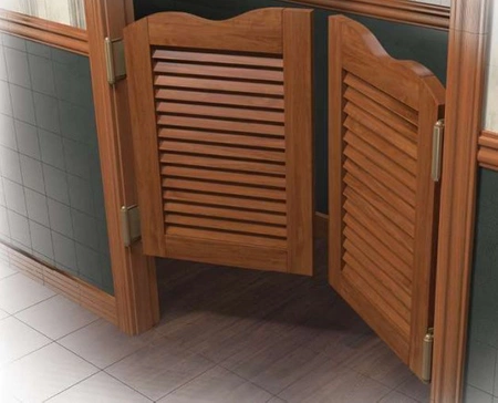 Zawias sprężynowy wahadłowy barowy 131x100mm ocynk, zawias kowbojski, saloon