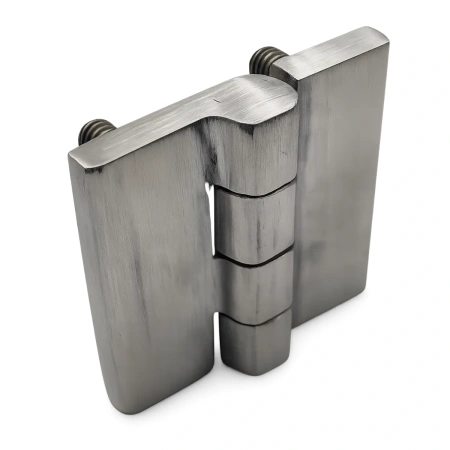 Zawias skrzydełkowy A=60 B=60 l=36, stal nierdzewna 4-śruby, INOX