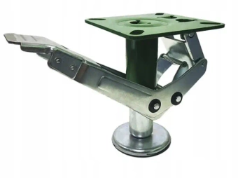 Blokada podłogowa 125mm/300kg – wytrzymała stopka regulowana