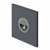 Uchwyt wpuszczany okrągły 90 mm stal nierdzewna INOX