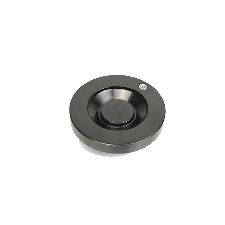 Koło ręczne bakelit pełne 125mm pod rękojeść M6