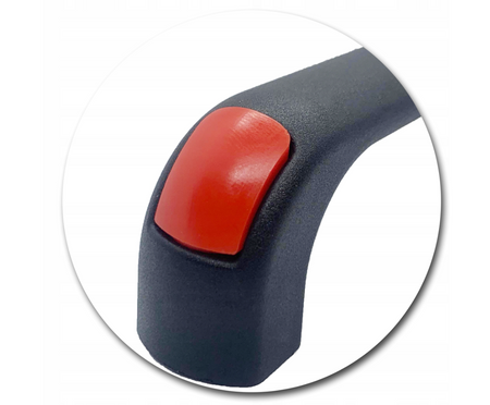 Zaślepka do uchwytów 120mm x2 sztuki czerwona
