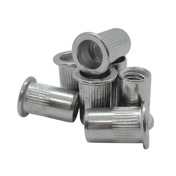 Nitonakrętka nierdzewna walcowa M8 płaski łeb 1000 sztuk INOX