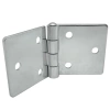 Zawias skrzydełkowy nierdzewny A=100 B=50, 6-otworowy, INOX