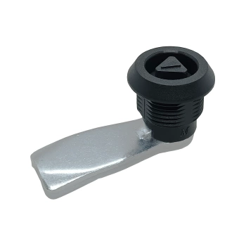 Zamek przemysłowy trójkątny 9mm poliamid ćwierćobrotowy