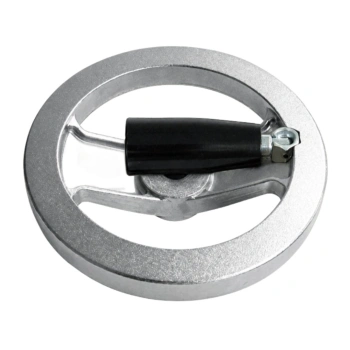 Koło ręczne aluminium 160mm ze składaną rękojeścią