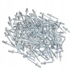 Nity zrywalne otwarte 3x6 mm aluminiowo-stalowe łeb kopułkowy 50szt