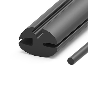 Uszczelka do szyb EPDM 22x15,6mm METR BIEŻĄCY