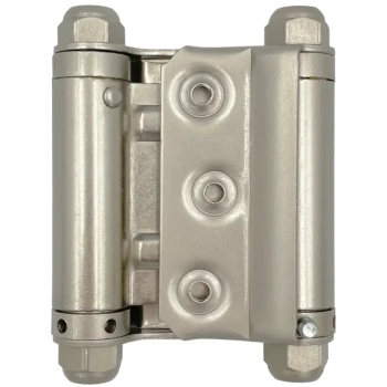 Zawias barowy stalowy 119x75 mm, satynowy, wahadłowy, zawias kowbojski, saloon