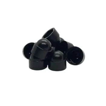 Maskownica do śrub i nakrętek M6 czarna polietylen zaślepka 100 szt