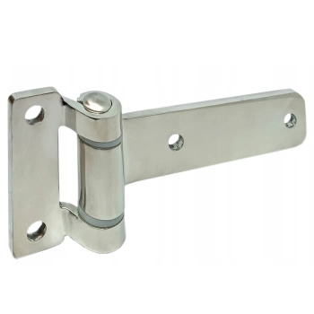 Zawias skrzydełkowy nierdzewny A=135 B=60, 4-otworowy, INOX