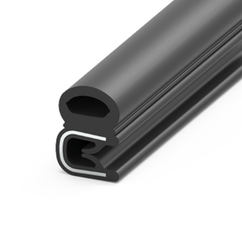 Uszczelka EPDM+PVC 1-2mm '701' boczna METR BIEŻĄCY