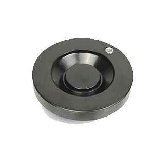 Koło ręczne bakelit pełne 200mm pod rękojeść M12