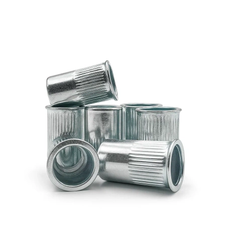 Nitonakrętka M6 walcowa z kołnierzem redukowanym, stal ocynkowana -1000 szt