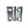 Zawias skrzydełkowy metalowy A=60 B=60 l=36, chromowany, 4-otwory, ZnAl
