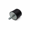 Stopka wibroizolator typ D 30x30mm śruba M8x23