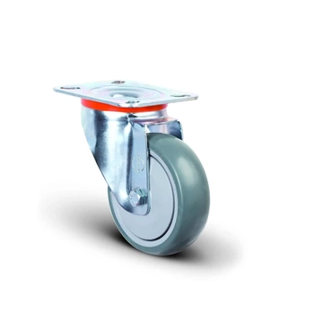 Koło obrotowe do 75kg tworzywo 80mm płyta