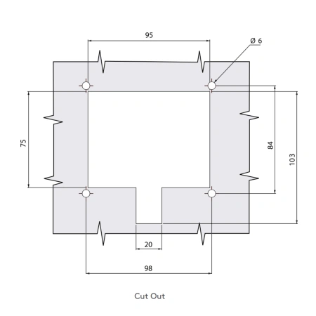 Zamek zatrzaskowy kontenerowy 121x125mm stal nierdzewna INOX