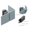 Uszczelka EPDM 1,5-2,0 mm '004' boczna METR BIEŻĄCY