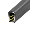 Osłona krawędzi EPDM 1,5–4 mm 540, czarna, wciskana, metr bieżący