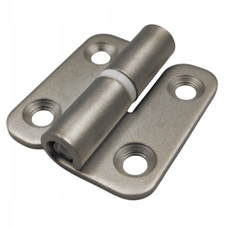 Zawias skrzydełkowy nierdzewny A=33 B=37, podnoszony,, 4-otworowy, PRAWY, INOX