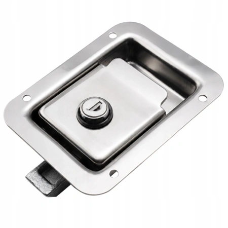 Zamek zatrzaskowy kontenerowy 115x84mm stal nierdzewna INOX