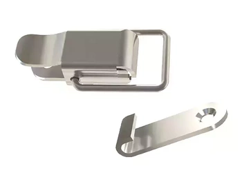 Zatrzask kolankowy 23,5x22mm długi uchwyt INOX