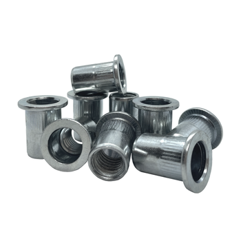 Nitonakrętka długa walcowa M10 płaski łeb 1000 sztuk