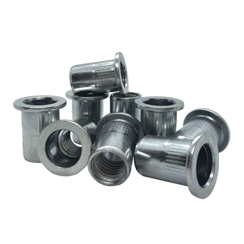 Nitonakrętka długa walcowa M12 płaski łeb 1000 sztuk