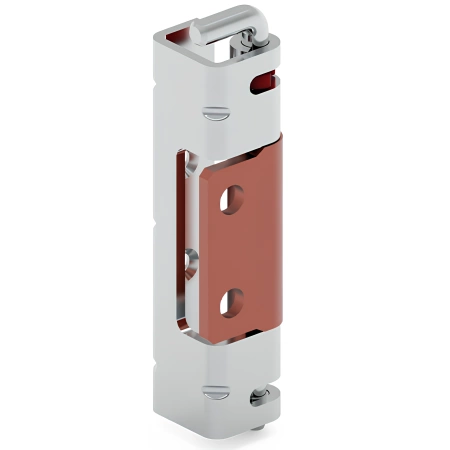 Zawias stalowy chowany 102,5x25 mm ocynkowany, do drzwi 24 mm, do spawania