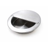 Uchwyt wpuszczany okrągły 90 mm stal nierdzewna INOX
