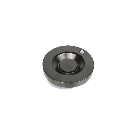 Koło ręczne bakelit pełne 100mm pod rękojeść M6