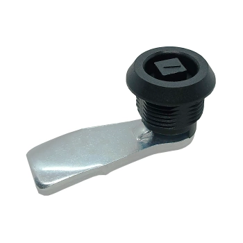 Zamek przemysłowy kwadratowy 8mm poliamid ćwierćobrotowy