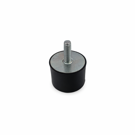 Stopka wibroizolator typ D 30x30mm śruba M8x23