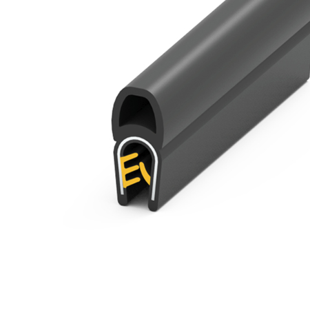 Uszczelka EPDM 1,5-4mm '802' górna METR BIEŻĄCY