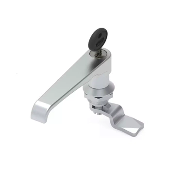 Zamek ćwierćobrotowy typ L chrom klucz wspólny