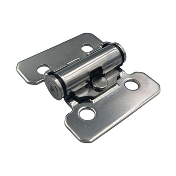 Zawias skrzydełkowy nierdzewny zatrzymujący się, A=40 B=48, 4-otworowy, INOX