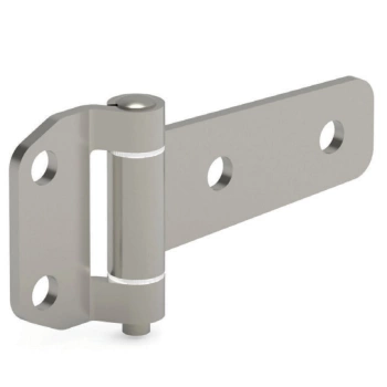 Zawias skrzydełkowy nierdzewny A=140 B=63, 4-otworowy, INOX