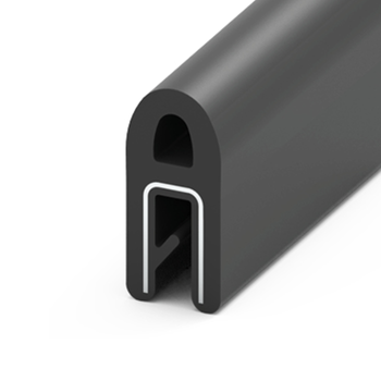 Uszczelka EPDM+PVC 1-1,5 mm '100' górna METR BIEŻĄCY