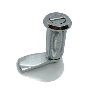 Zamek przemysłowy z nacięciem 2mm gwint 45mm