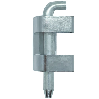 Zawias narożny 19x30, na panel 1,5-2 mm, chromowany, pręcik, ZnAl