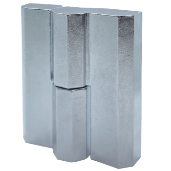 Zawias płaski 50x64mm 4 otwory podnoszony PRAWY